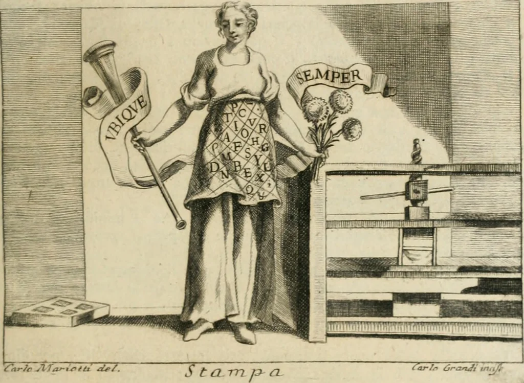 An illustration from Iconologia, 1764, leaf 234