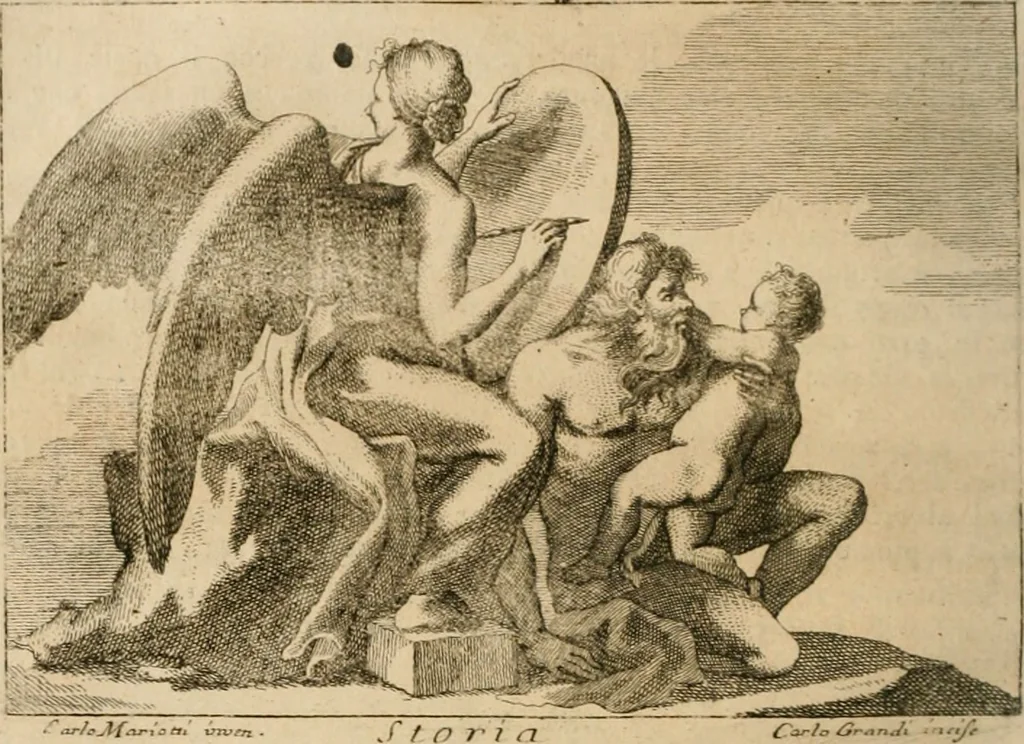 An illustration from Iconologia, 1764, leaf 241