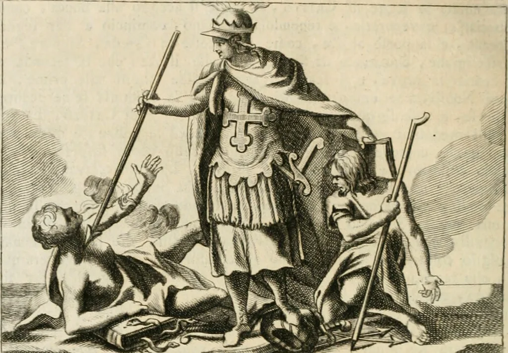 An illustration from Iconologia, 1764, leaf 25