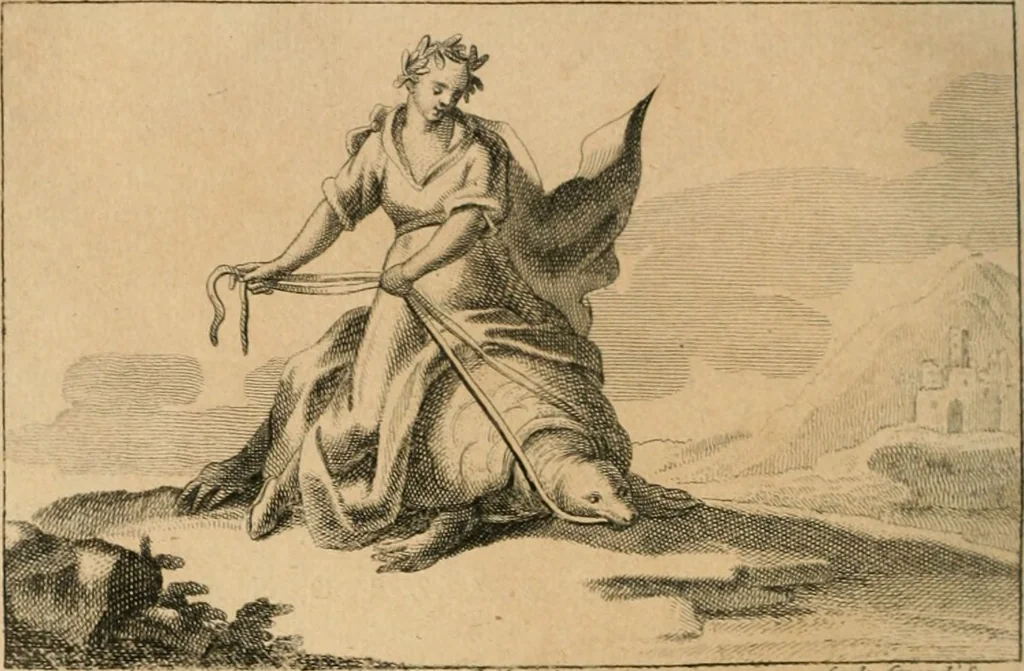 An illustration from Iconologia, 1764, leaf 271