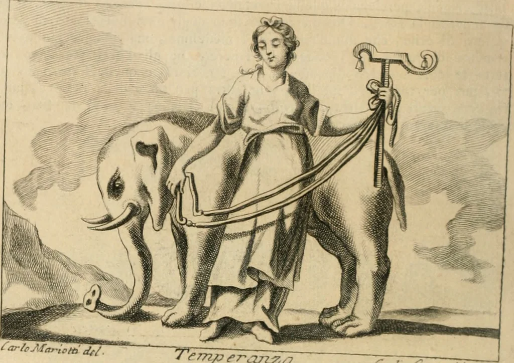 An illustration from Iconologia, 1764, leaf 273