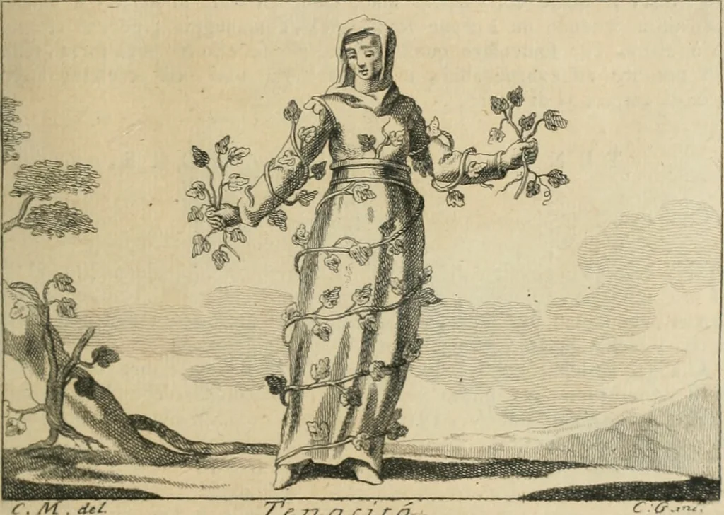 An illustration from Iconologia, 1764, leaf 278