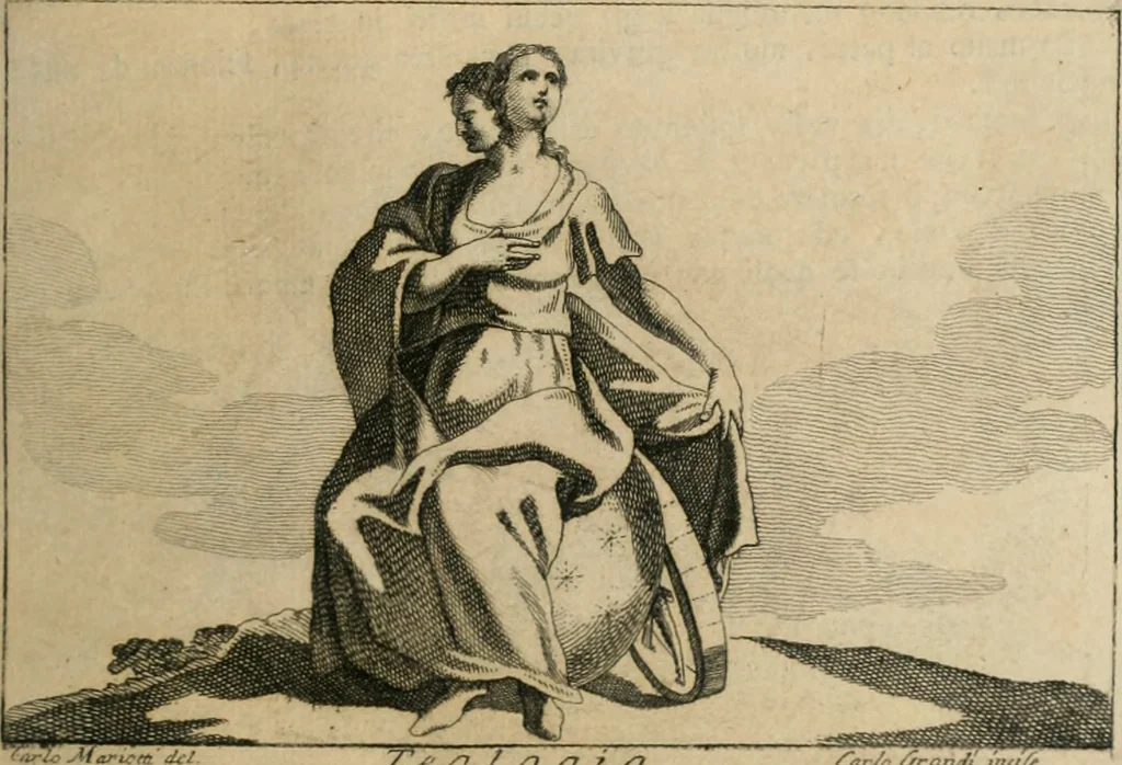 An illustration from Iconologia, 1764, leaf 280