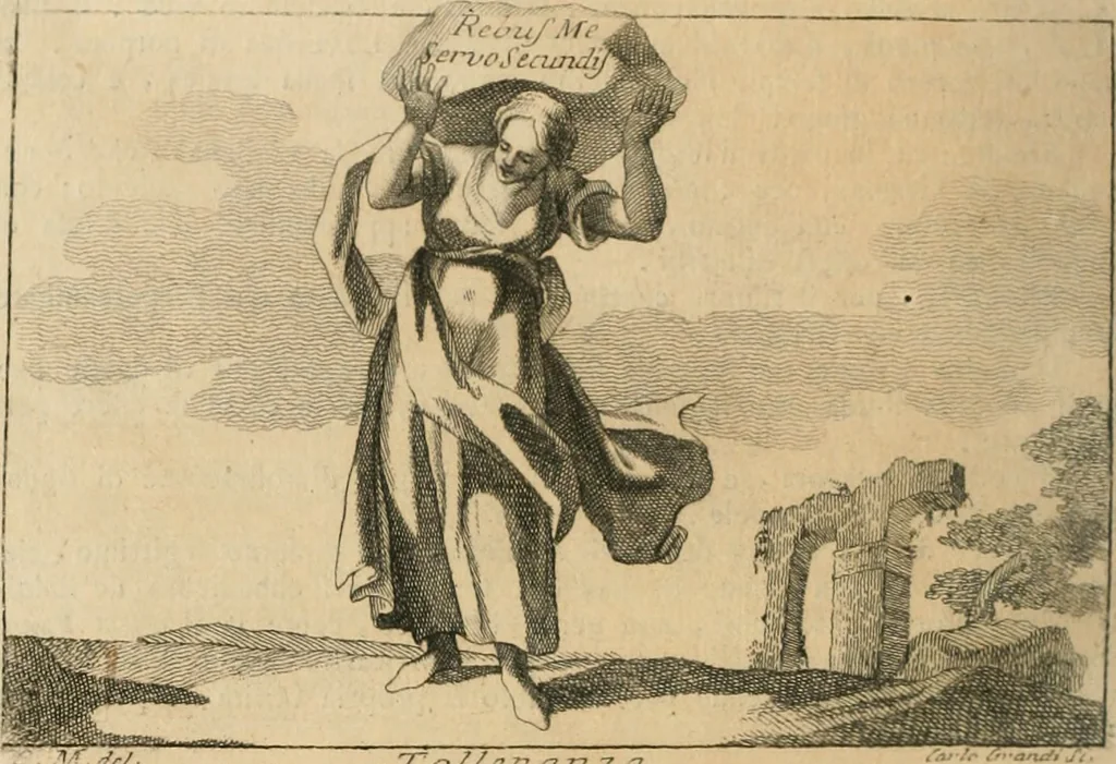 An illustration from Iconologia, 1764, leaf 291