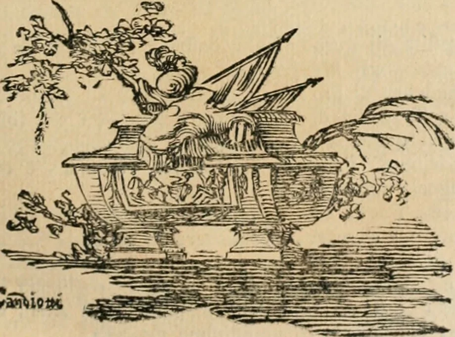 An illustration from Iconologia, 1764, leaf 294