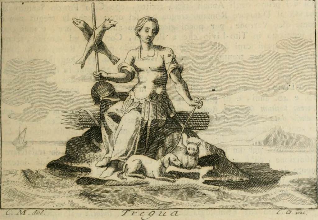 An illustration from Iconologia, 1764, leaf 298