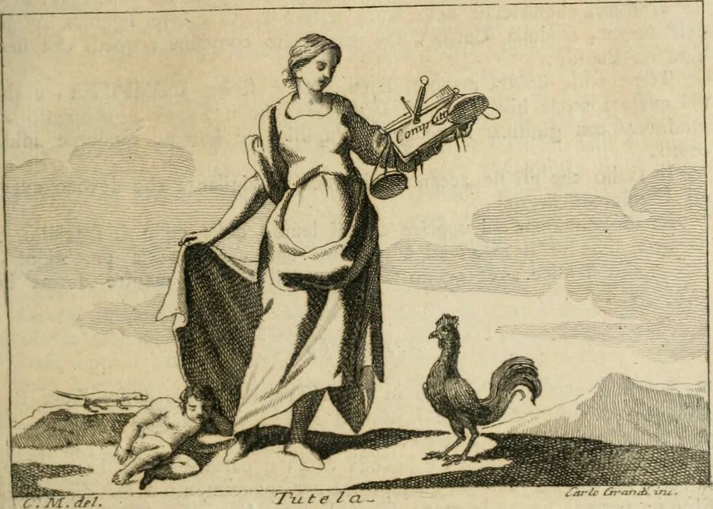 An illustration from Iconologia, 1764, leaf 304