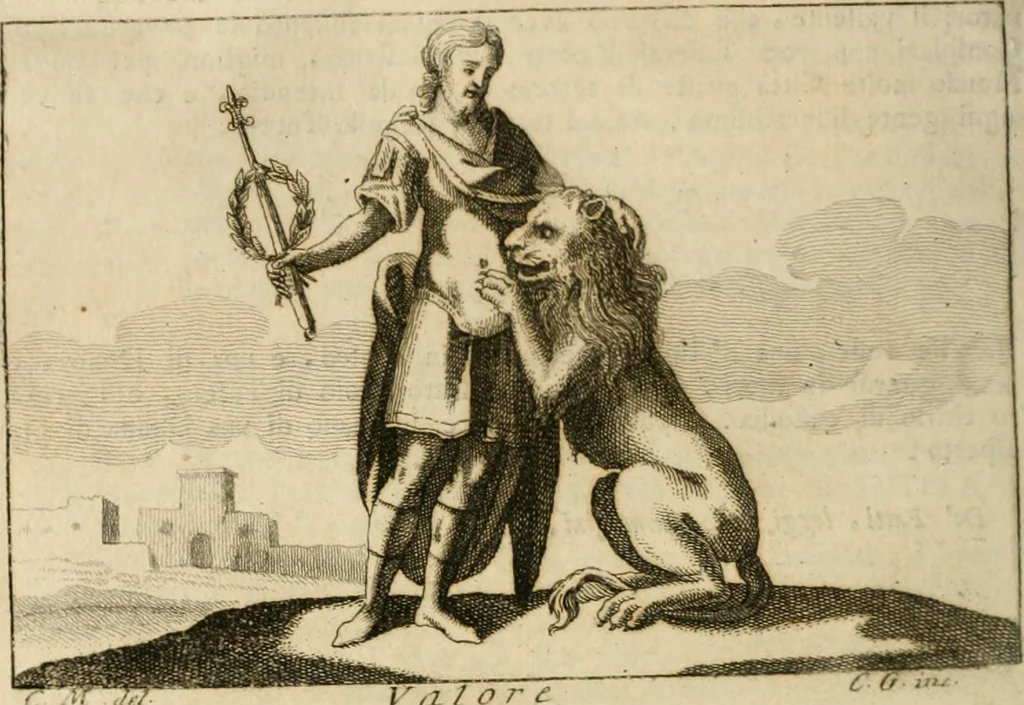An illustration from Iconologia, 1764, leaf 309
