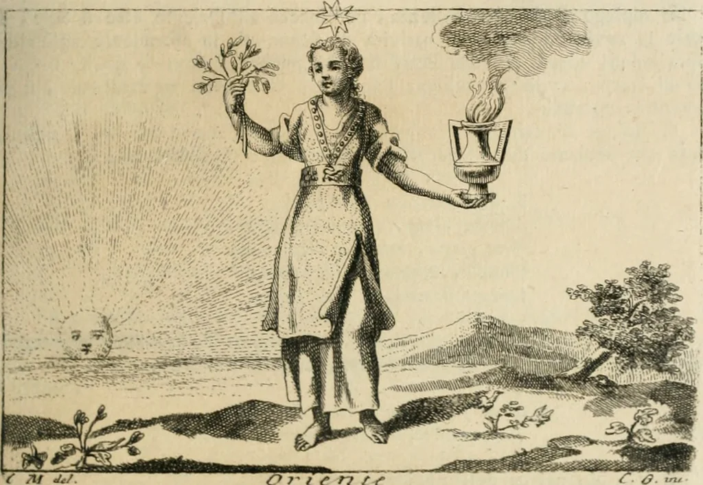 An illustration from Iconologia, 1764, leaf 336