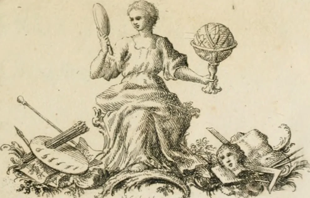 An illustration from Iconologia, 1764, leaf 4