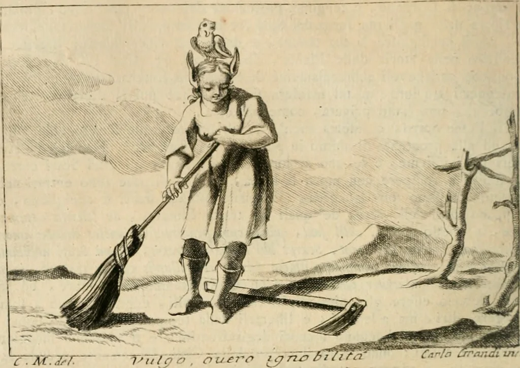 An illustration from Iconologia, 1764, leaf 417
