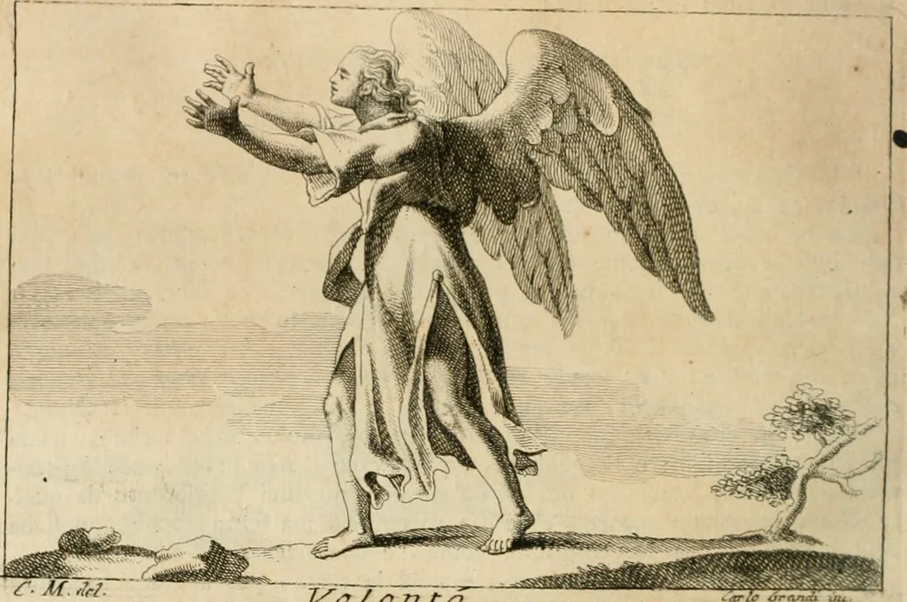 An illustration from Iconologia, 1764, leaf 419