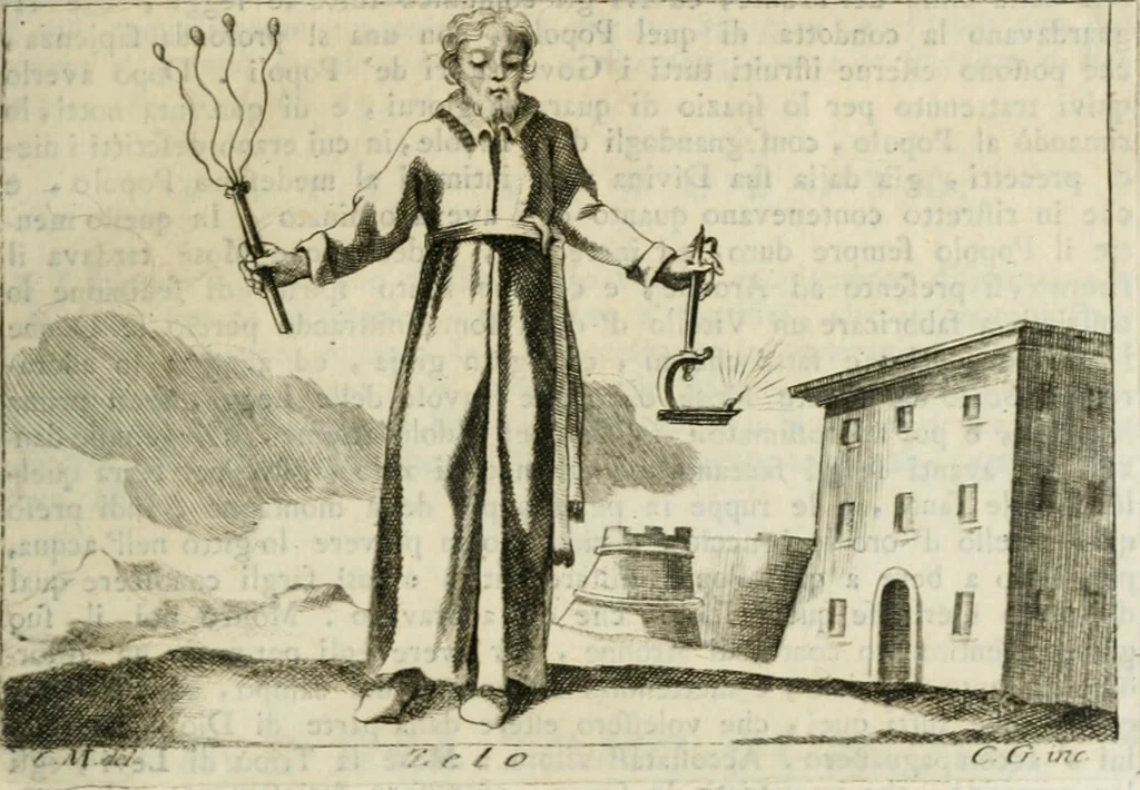 An illustration from Iconologia, 1764, leaf 424