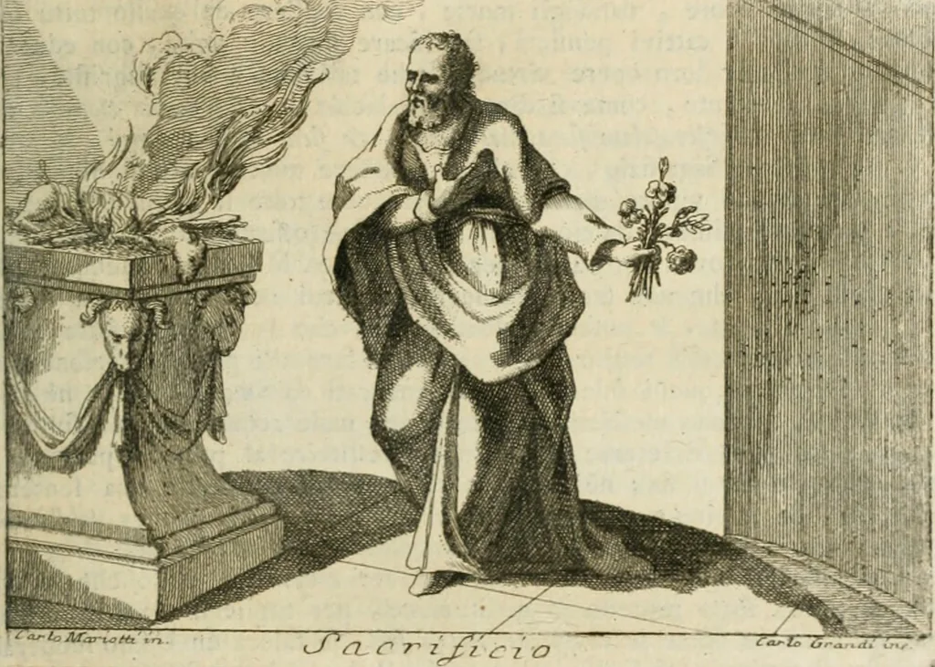 An illustration from Iconologia, 1764, leaf 54