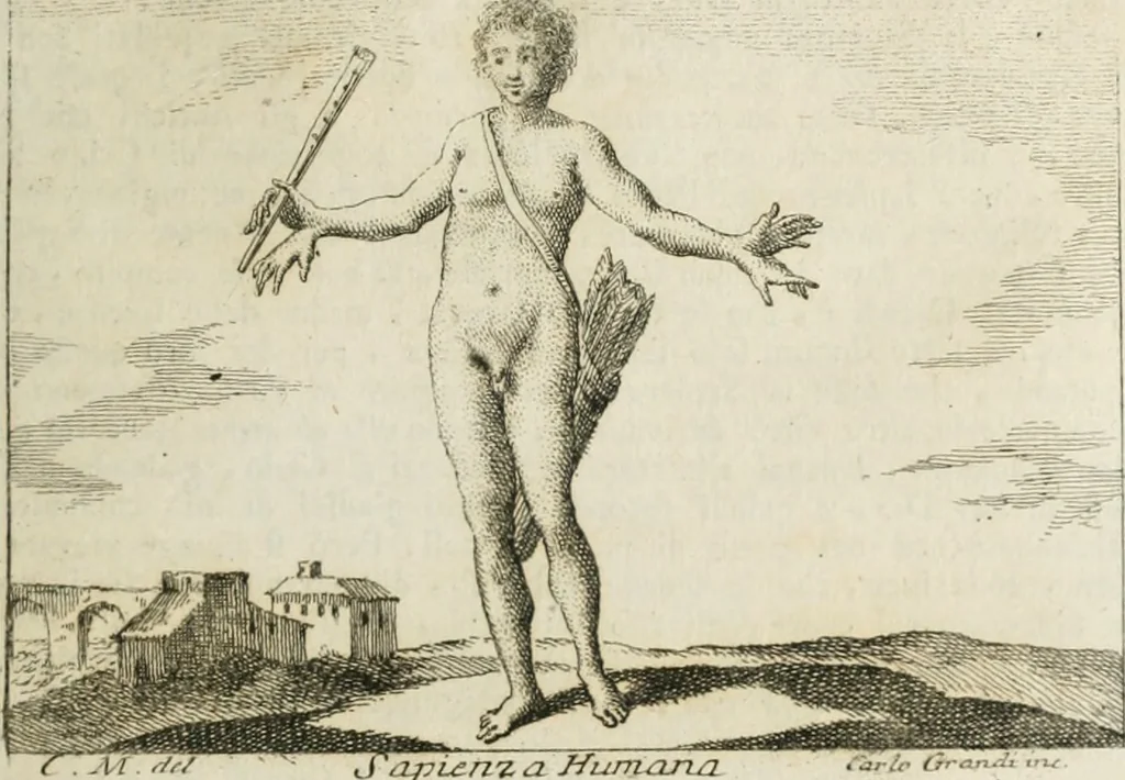 An illustration from Iconologia, 1764, leaf 70