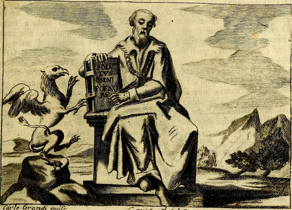An illustration from Iconologia, 1764, leaf 100