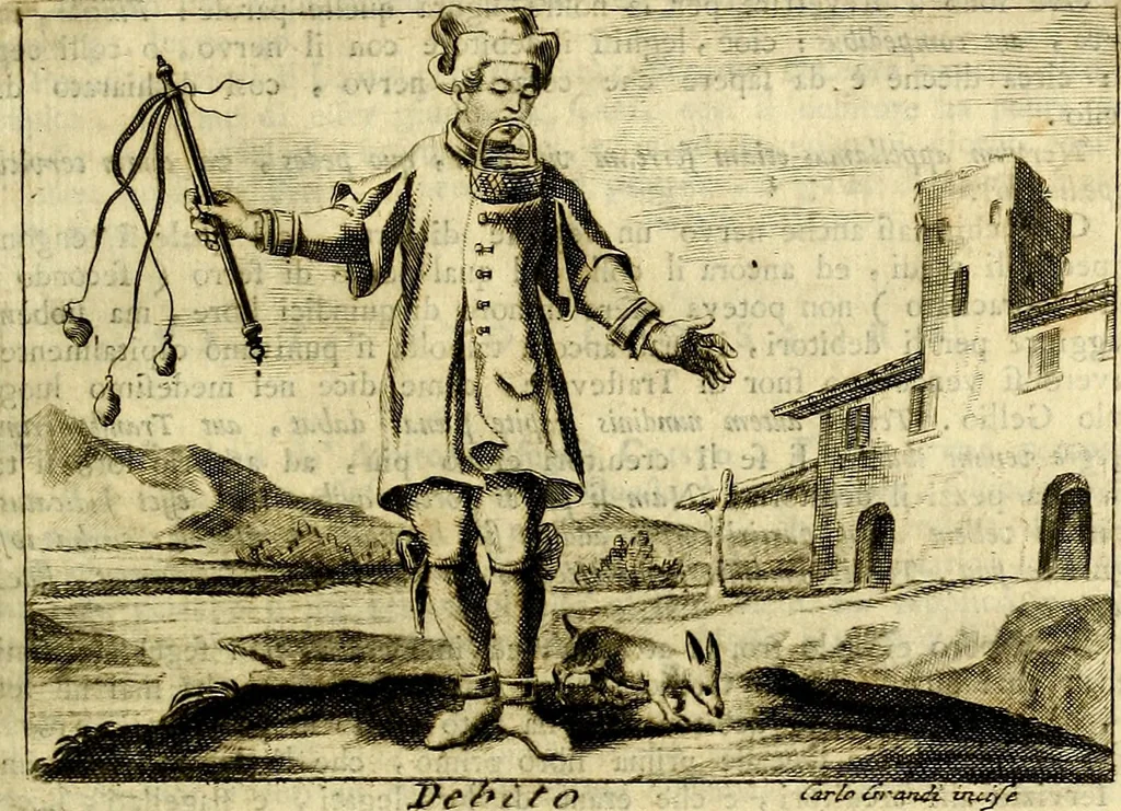 An illustration from Iconologia, 1764, leaf 128