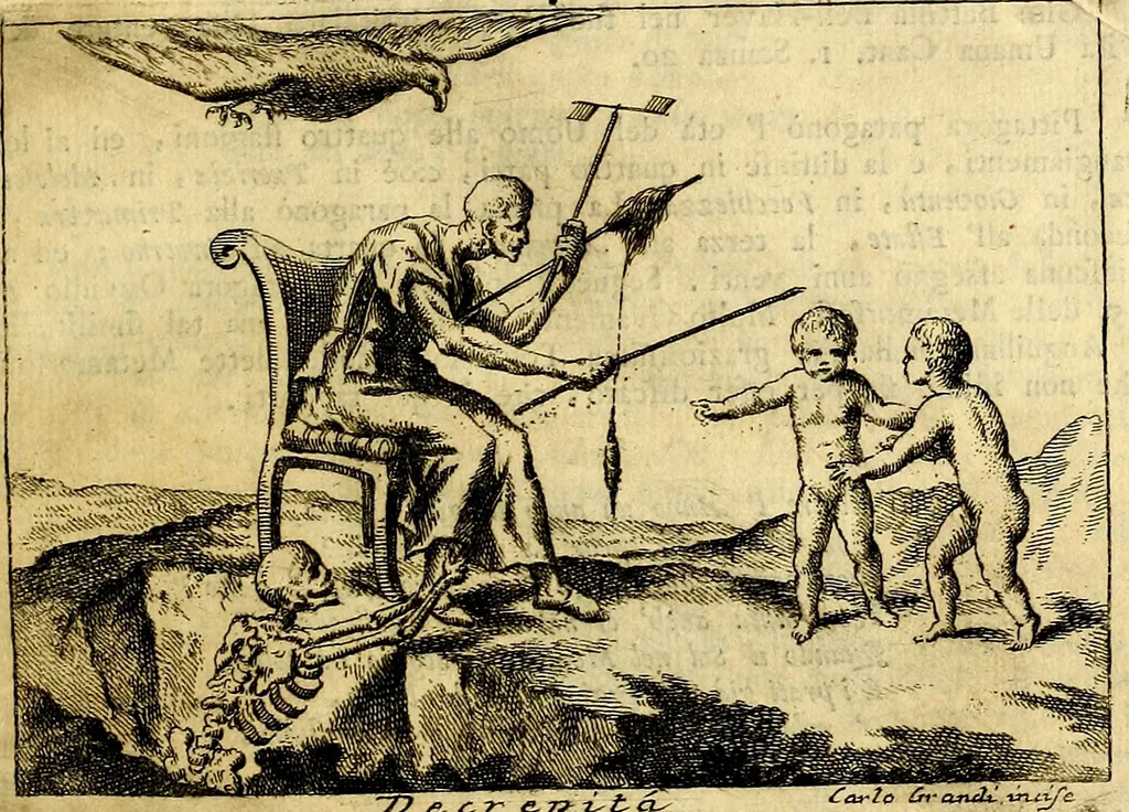 An illustration from Iconologia, 1764, leaf 148