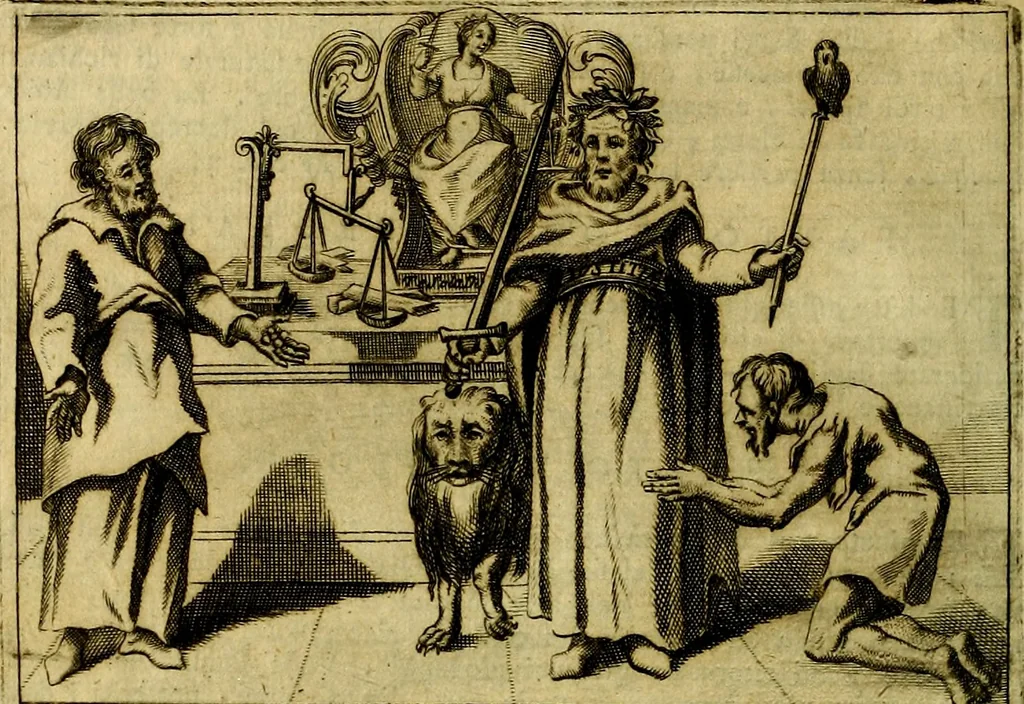 An illustration from Iconologia, 1764, leaf 153