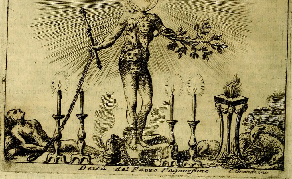 An illustration from Iconologia, 1764, leaf 171