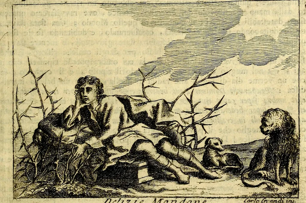 An illustration from Iconologia, 1764, leaf 180