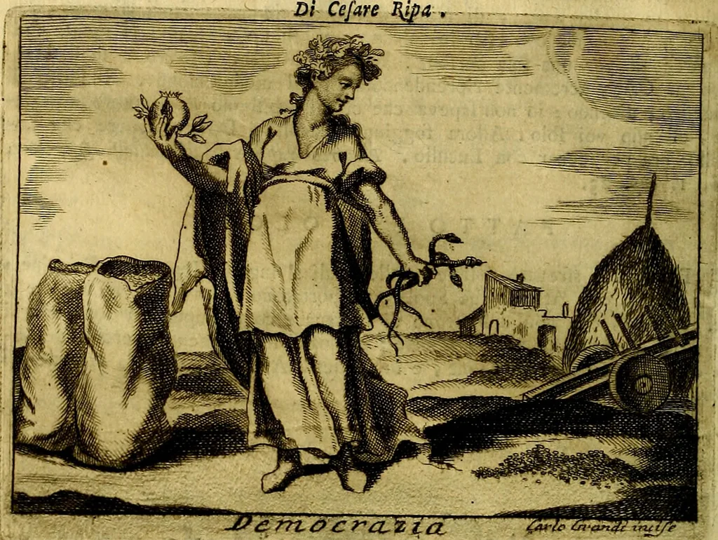 An illustration from Iconologia, 1764, leaf 185