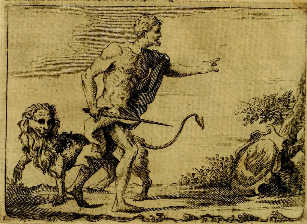 An illustration from Iconologia, 1764, leaf 19
