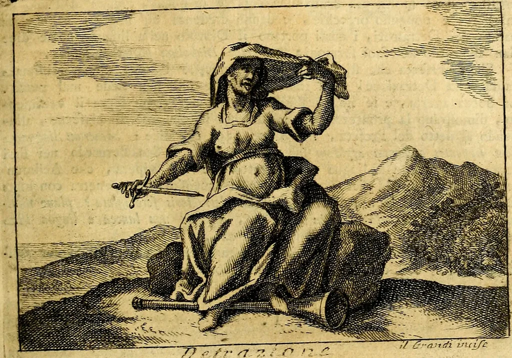 An illustration from Iconologia, 1764, leaf 192