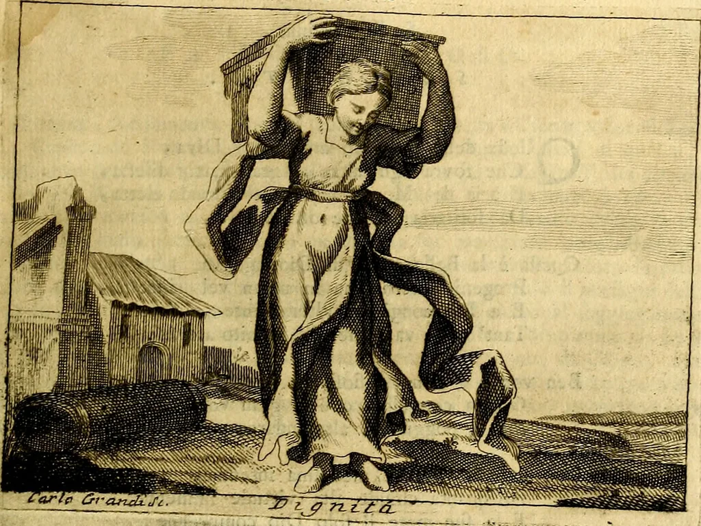 An illustration from Iconologia, 1764, leaf 212