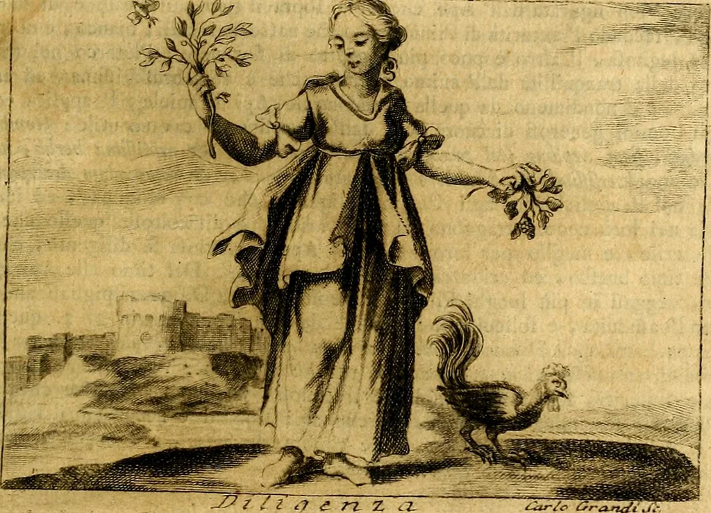 An illustration from Iconologia, 1764, leaf 226