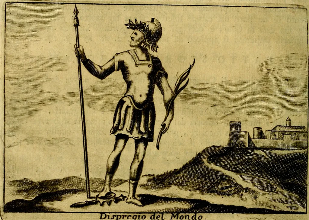 An illustration from Iconologia, 1764, leaf 253