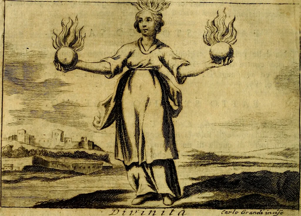 An illustration from Iconologia, 1764, leaf 267