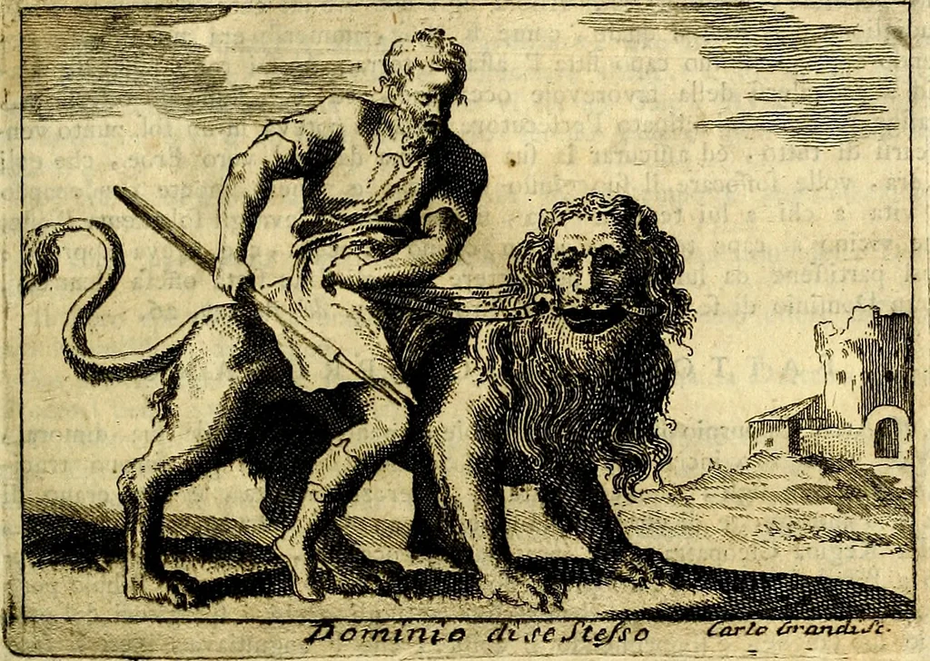 An illustration from Iconologia, 1764, leaf 274