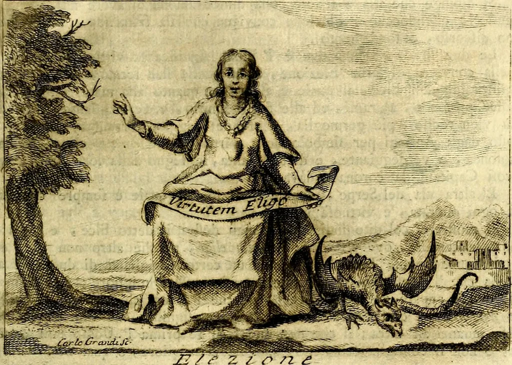 An illustration from Iconologia, 1764, leaf 322