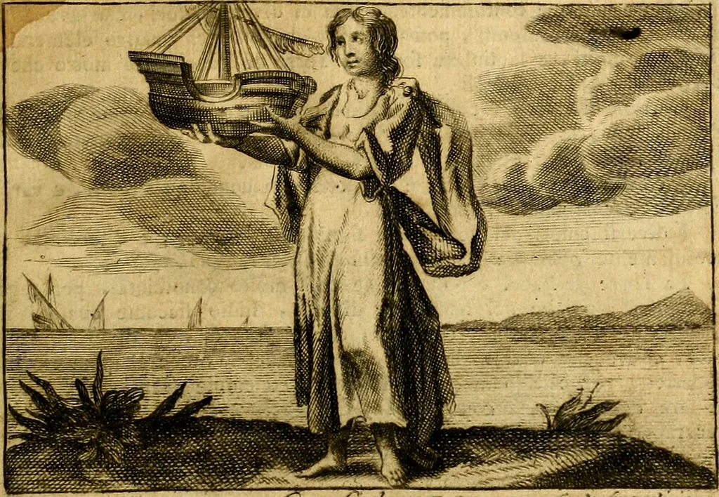 An illustration from Iconologia, 1764, leaf 34