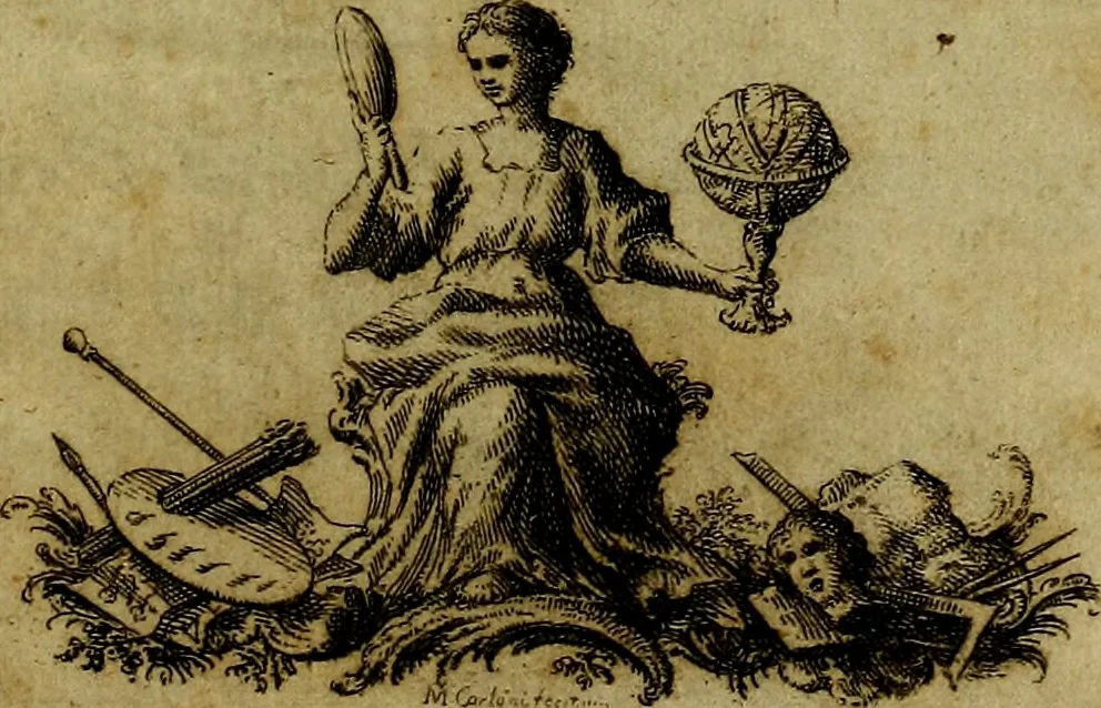 An illustration from Iconologia, 1764, leaf 4