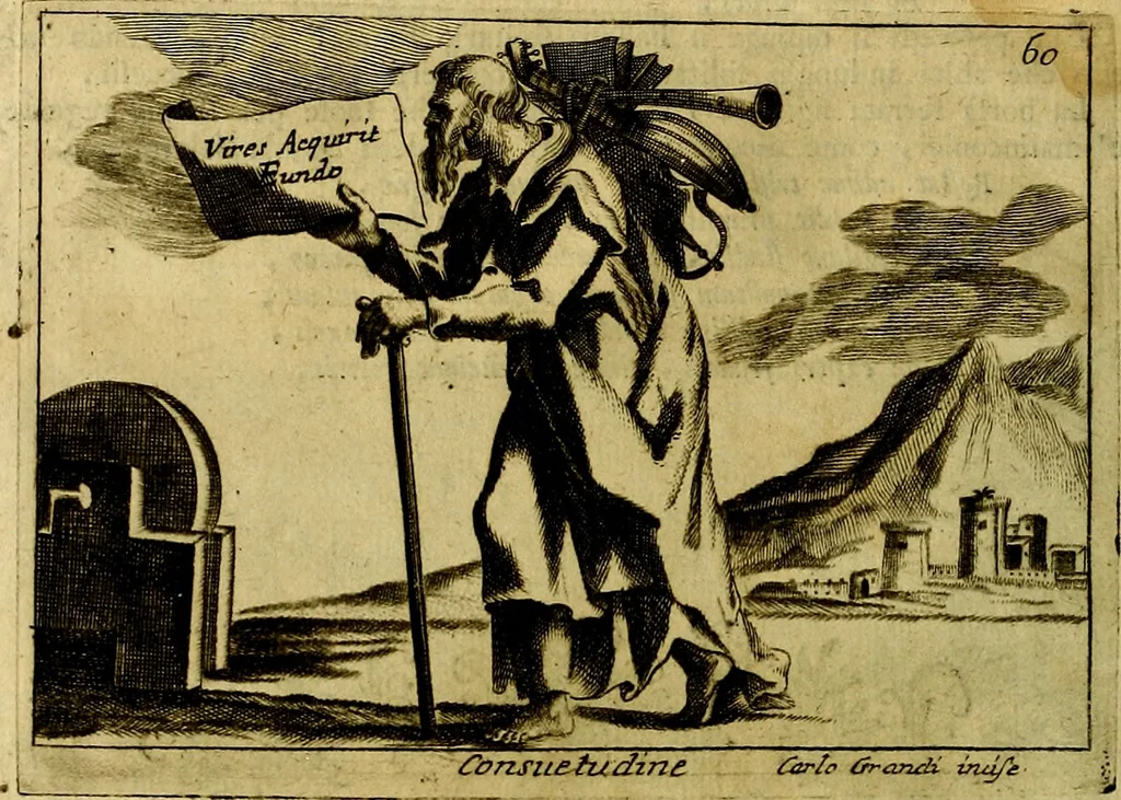 An illustration from Iconologia, 1764, leaf 51