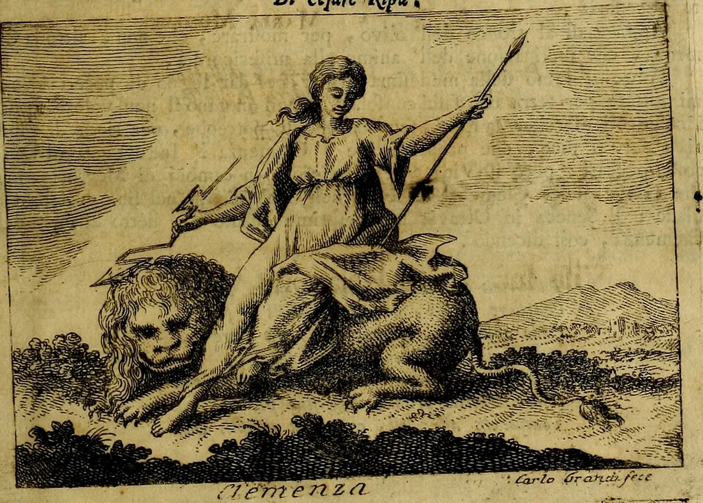 An illustration from Iconologia, 1764, leaf 8