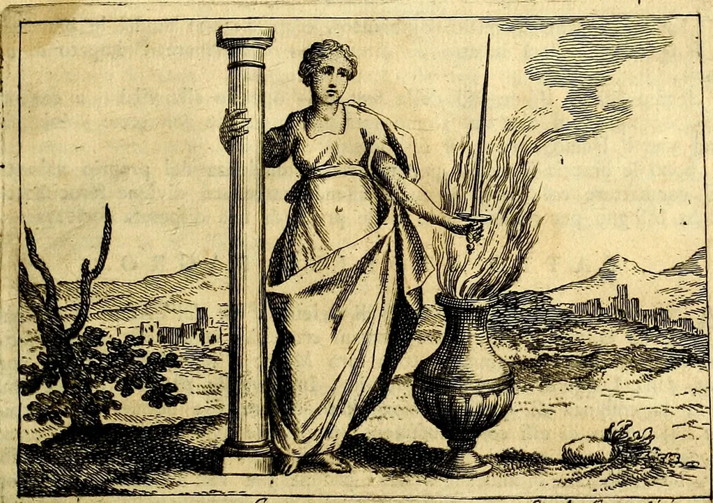 An illustration from Iconologia, 1764, leaf 94