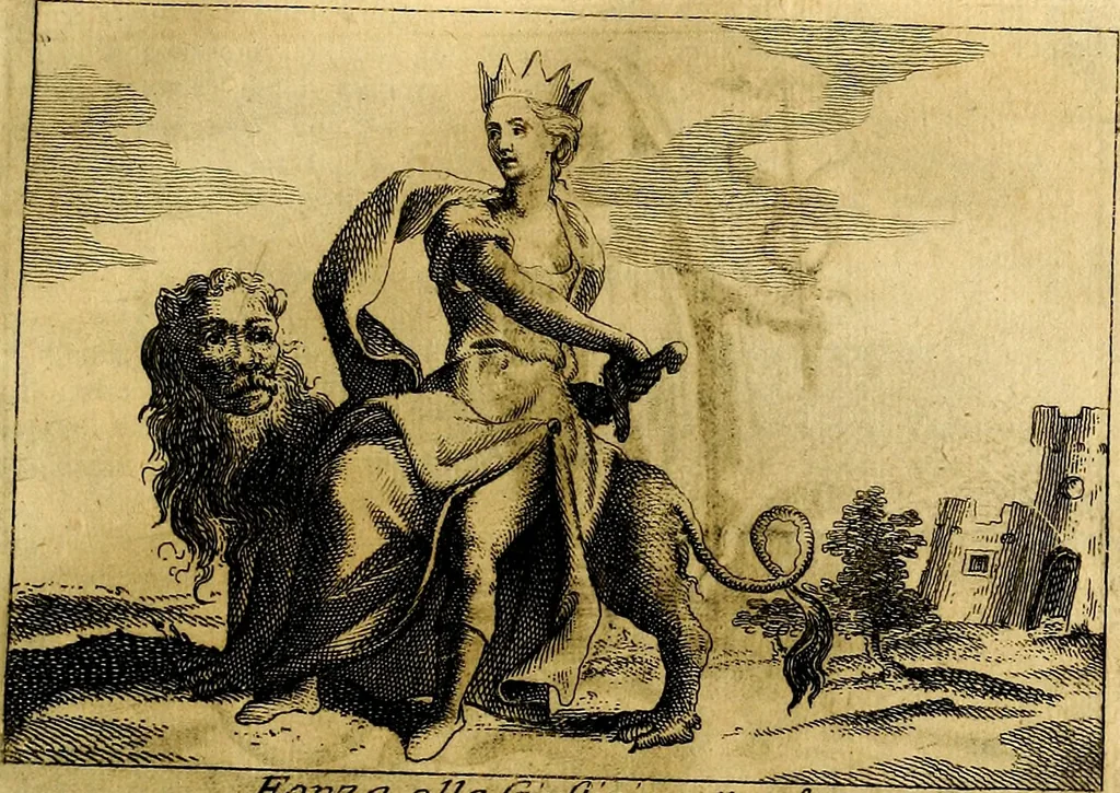 An illustration from Iconologia, 1764, leaf 130