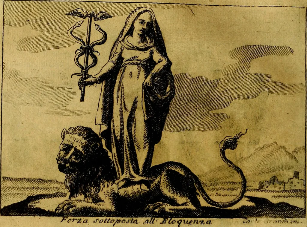 An illustration from Iconologia, 1764, leaf 131