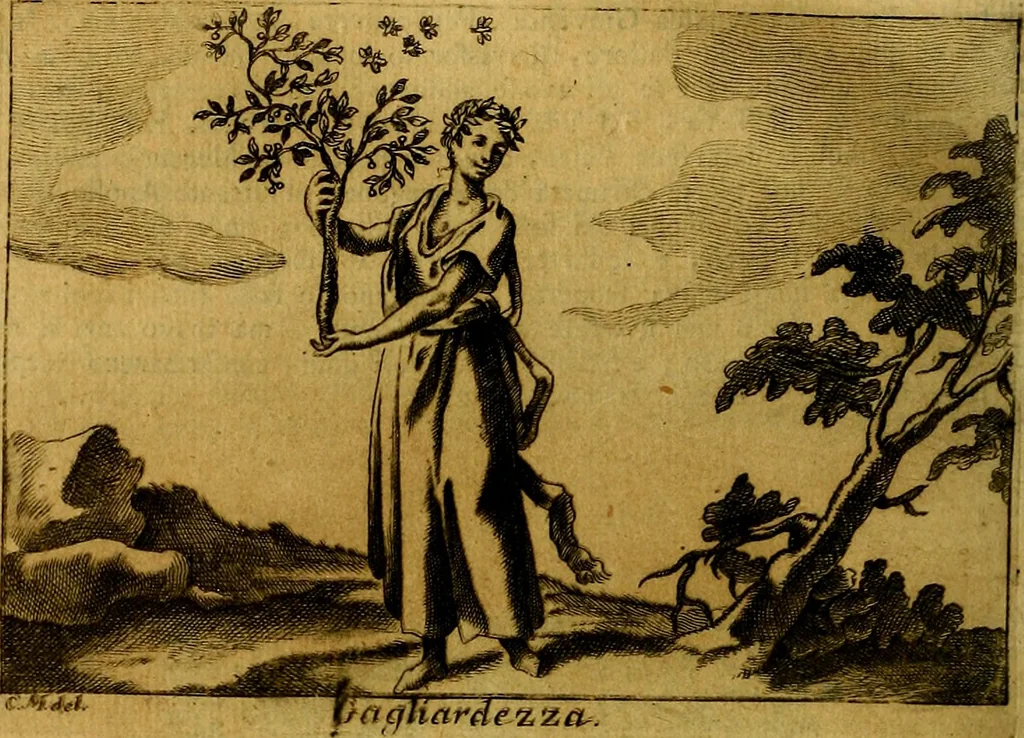 An illustration from Iconologia, 1764, leaf 171