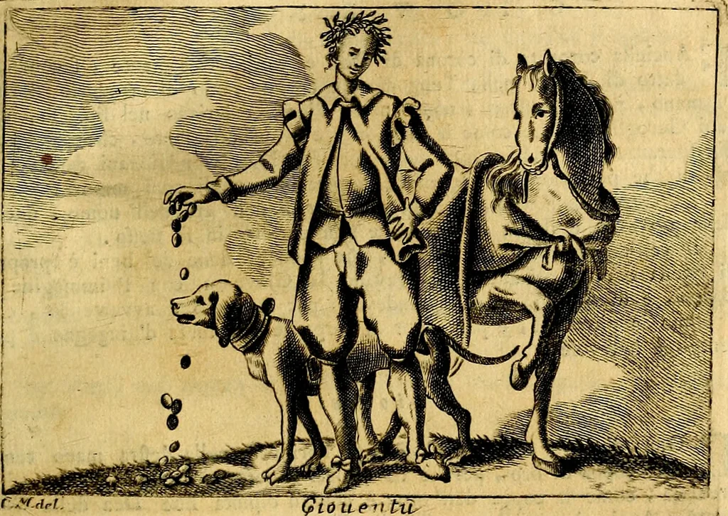 An illustration from Iconologia, 1764, leaf 186