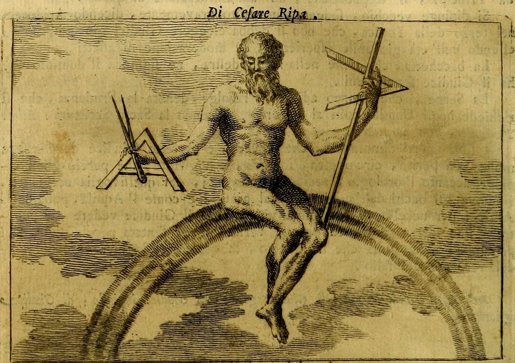 An illustration from Iconologia, 1764, leaf 189