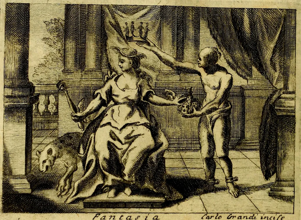 An illustration from Iconologia, 1764, leaf 19