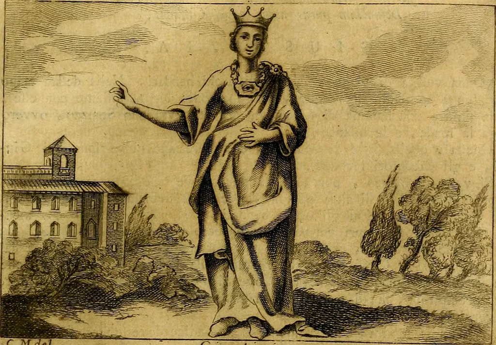 An illustration from Iconologia, 1764, leaf 208
