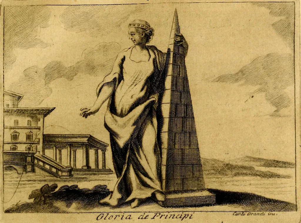An illustration from Iconologia, 1764, leaf 216