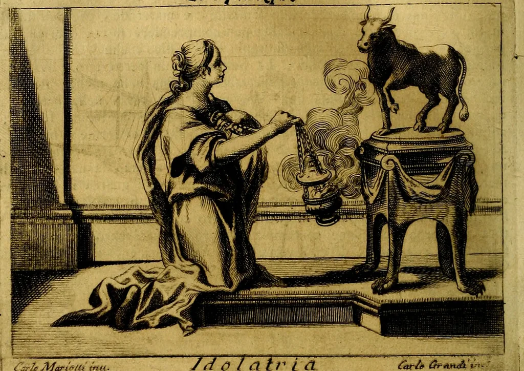 An illustration from Iconologia, 1764, leaf 249