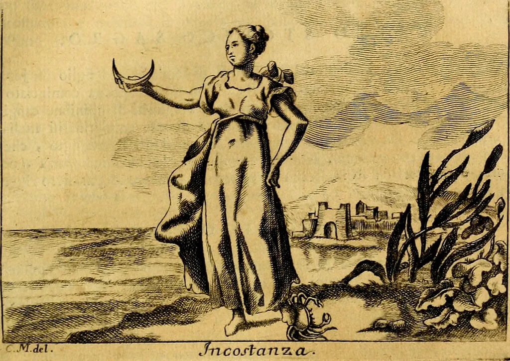 An illustration from Iconologia, 1764, leaf 264