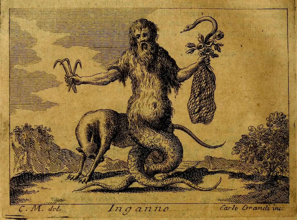 An illustration from Iconologia, 1764, leaf 277